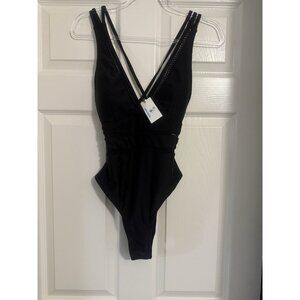 Beach Sissi One Piece Swimsuit Size Med